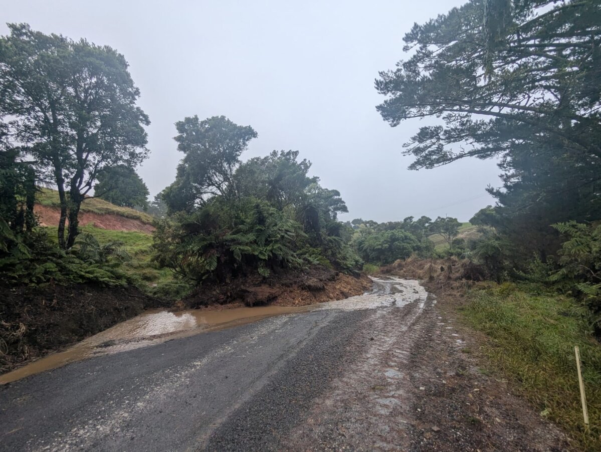 Heavy rain and strong wind warnings in place for Kaipara